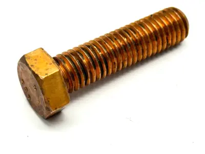 Machine Bolt 1/2"-13 Hex Head 2" Length Silicon Bronze LOT OF 5 - New Other