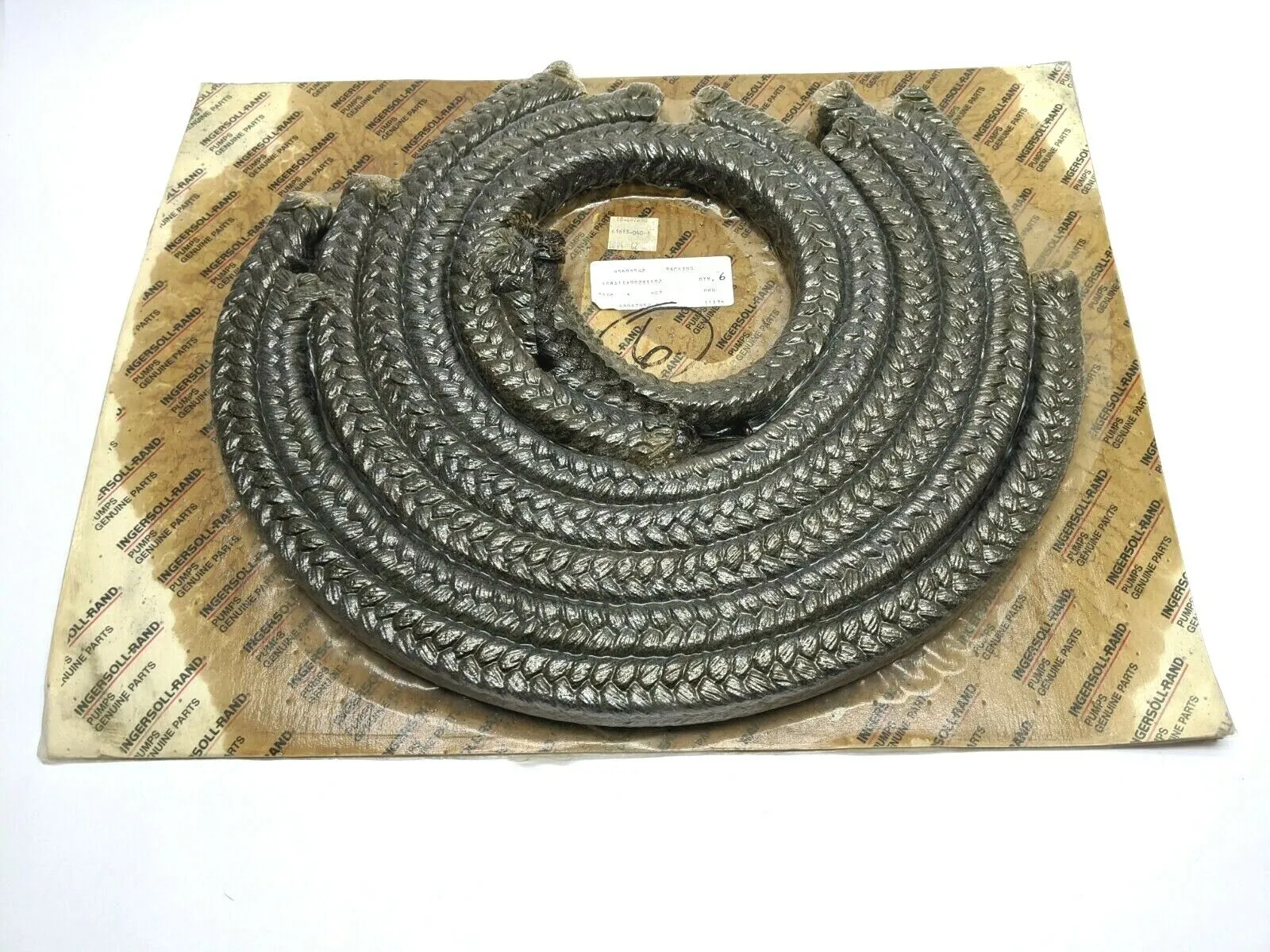 95699542,108A11x902x1102 | Ingersoll-Rand 95699542 Gland Packing Material Sealing Rope PACK OF 6 - New