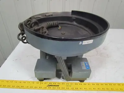 Parts Feeders DU150 Vibratory Parts Feeder 17" dia X 4" BowL 2 Rounds 7/8" 115V