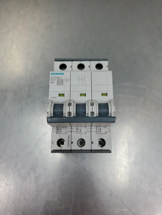 Used Siemens 5SY4303-7 MCB C3 Circuit Breaker, 400V Circuit Breakers South Carolina US | Palmetto Automation #1155710