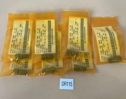 (7) NEW NO BOX- Ball Check Connectors 1200634 Unbranded || Warranty + Fast Ship!