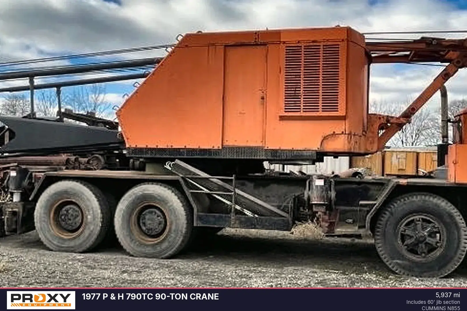 Used 1977 P & H 790TC 90-TON CRANE Truck-Mounted Cranes Pennsylvania US | Proxy Equipment #1384911
