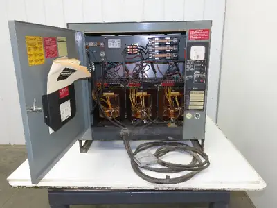 Hobart 600C3-12 Accu-Charger 24V Forklift Battery 451-600Ah 208/240/480V 3Ph