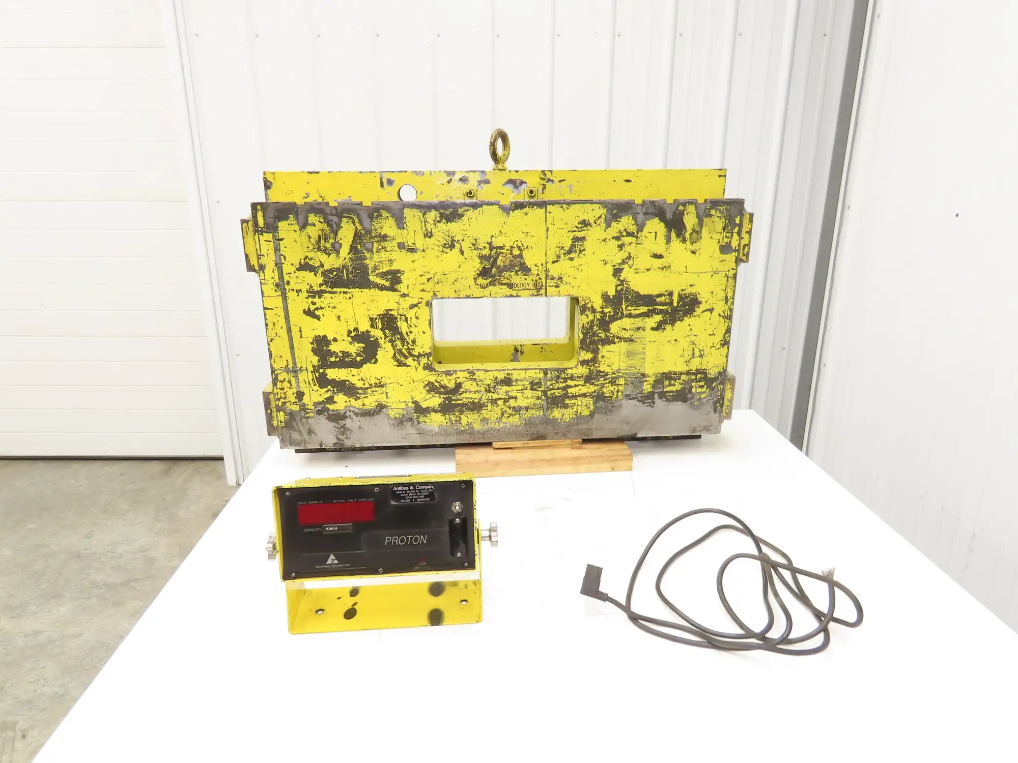 Allegany ELTIS-3 Forklift Weight Scale Load Cell 8000 Lb 20" Class 3 Proton