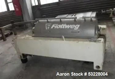 Used FLOTTWEG Z4-3/409 Decanter Centrifuges Illinois US | Aaron Equipment #395164