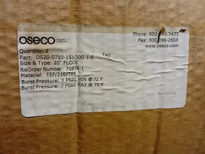 USED OSECO DS20-0710-151/300-1-E