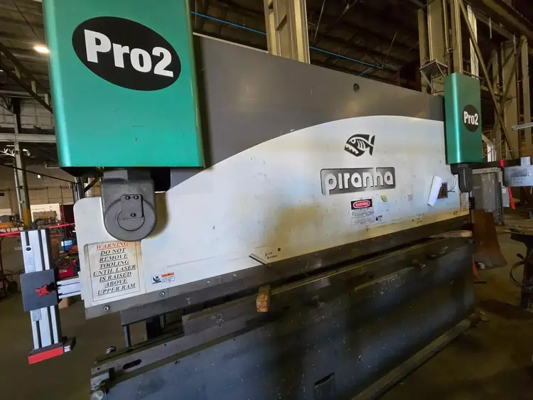 Used PIRANHA 200-12 Press Brakes Ohio US | Mohawk Machinery #920427