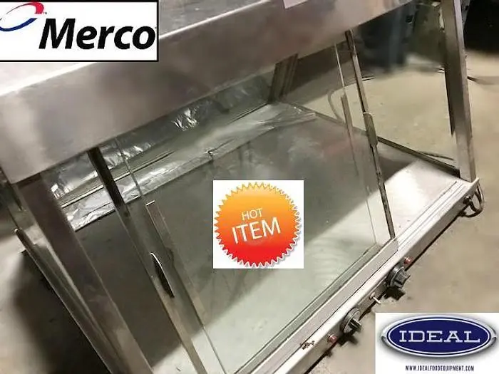 Merco counter top food display warmer