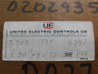 USED UNITED ELECTRIC 134