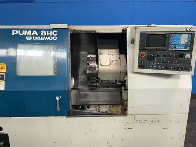 Used DAEWOO PUMA 8HC CNC Lathes Ohio US | HGR 24 #1419024