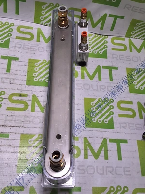 DWYER RMC-103-SSV AIR FLOWMETER WITH KING INSTRUMENT FLOAT METER