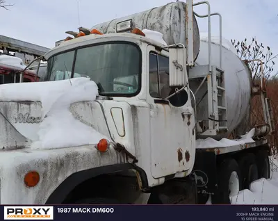 Used 1987 MACK DM600 Concrete Mixer Trucks Pennsylvania US | Proxy Equipment #1382953
