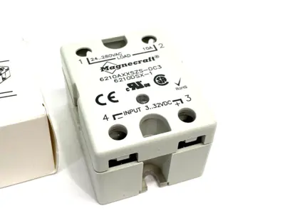 USED MAGNECRAFT SOLID-STATE RELAY 10A, IN: 3...32VDC, OUT: 24...280VAC