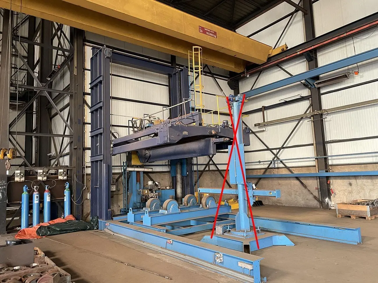 USED BODE WELDING DERRICK 3500 MM