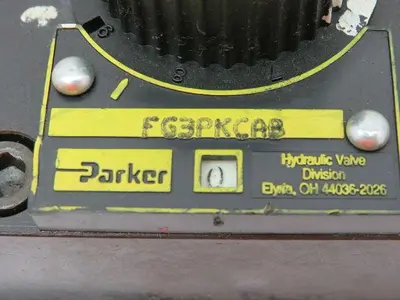 Parker FG3PKCAB Hydraulic Flow Control Valve 3/8" NPT 0.6 GPM