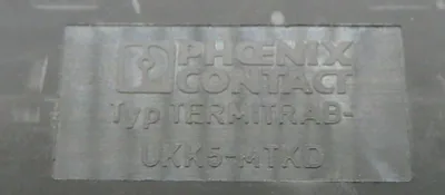 NEW PHOENIX CONTACT TERMITRAB-UKK5-MTKD TERMINAL BLOCK TERMITRABUKK5MTKD