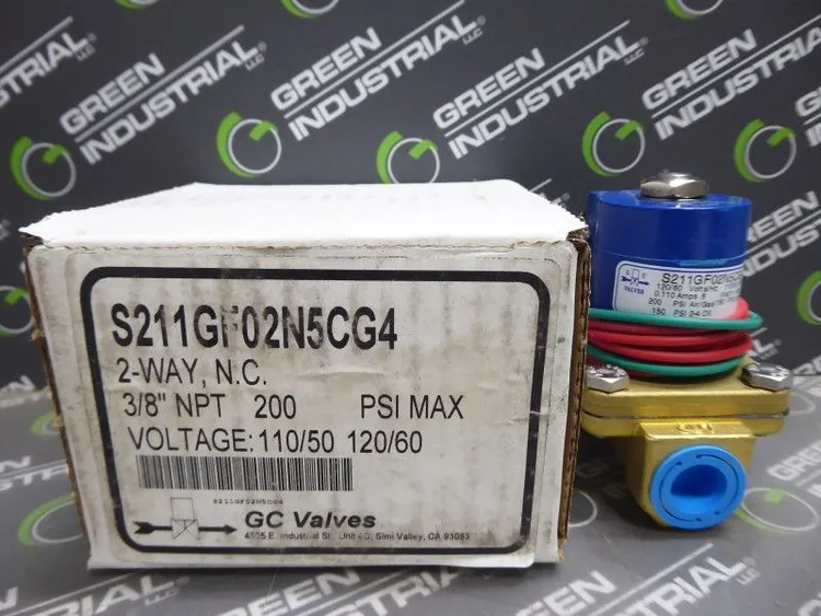 Used GC VALVES _UNKNOWN_ Solenoid Regulators | Green Industrial #675543