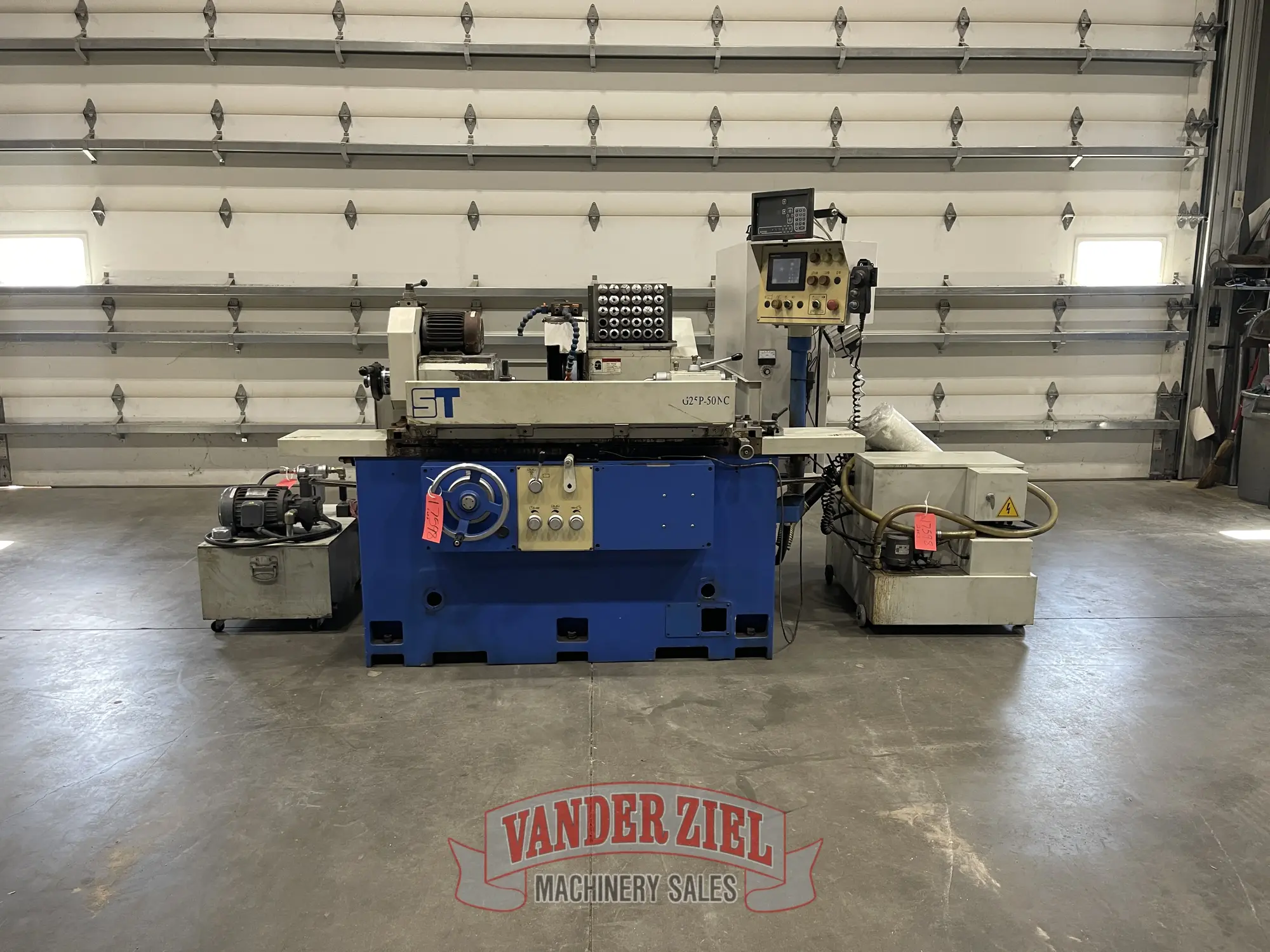 Used SUPERTEC G25P-50NC Universal Cylindrical Grinders Michigan US | Vander Ziel Machinery Sales #480431