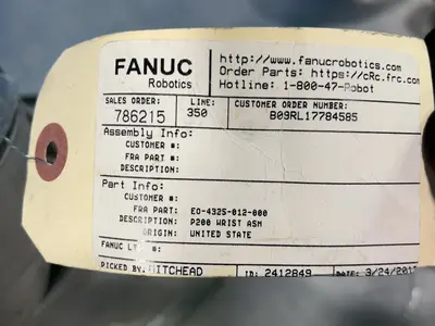 USED 2017 FANUC EO4325012000