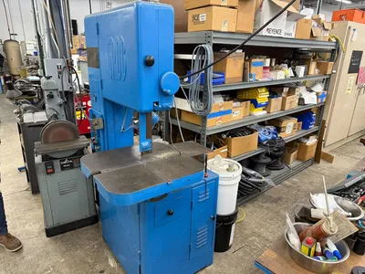 GROB NS-18 Vertical Band Saws | Lion Machinery (2)