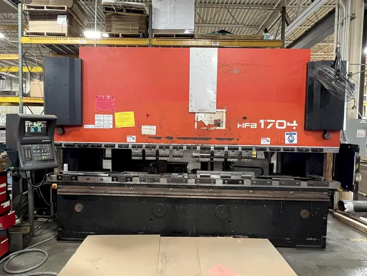 Used 1999 AMADA HFB170-40 Press Brakes Illinois US | BLUMBERG MACHINERY COMPANY #399320