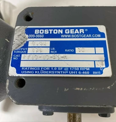 NEW BOSTON GEAR F710-10-B5-H