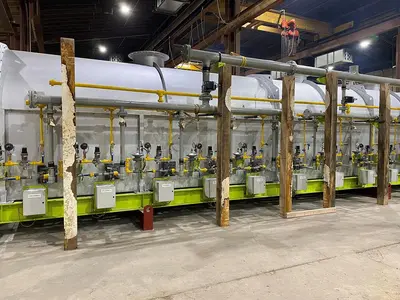 USED 2021 FEECO INTERNATIONAL INDIRECT ROTARY KILN SYSTEM