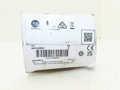 Allen Bradley 440G-S36061 Spartan Guardmaster Guard Locking Switch 110VAC 12-Pin