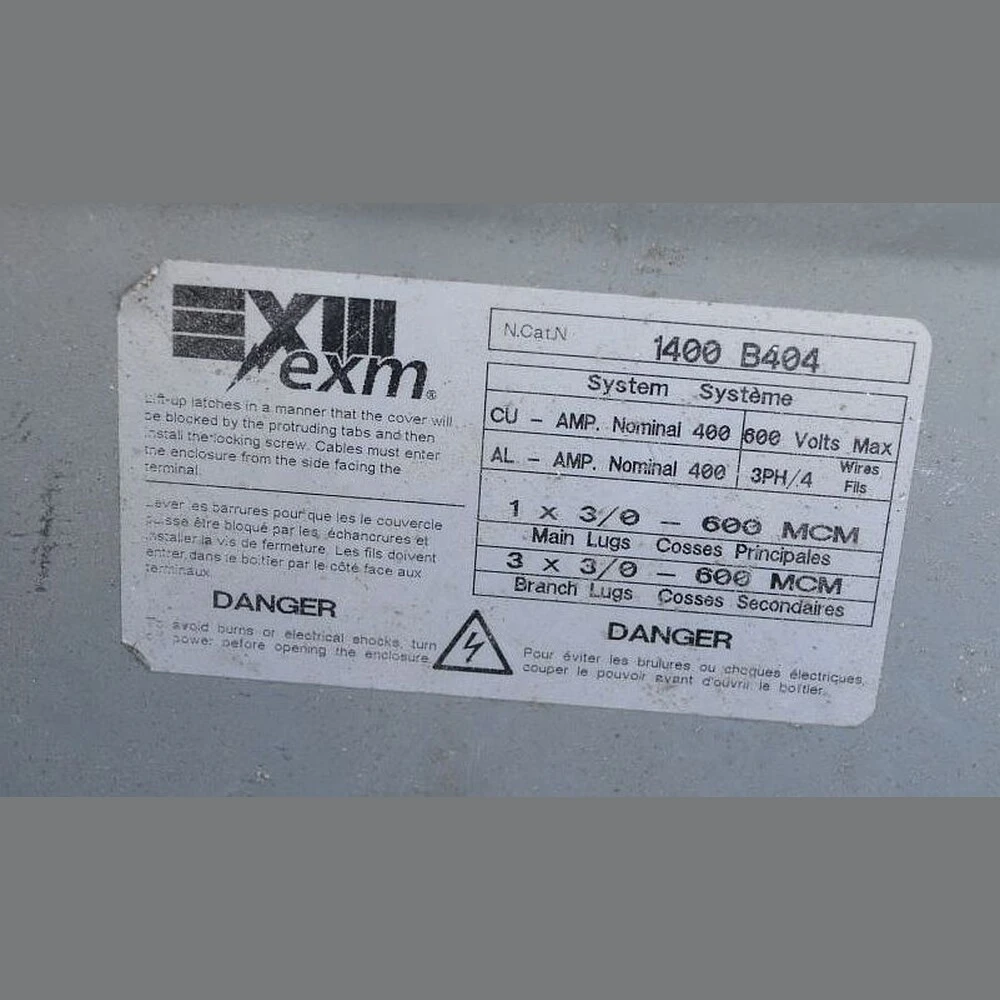 EXM 400 Amp Splitter Box