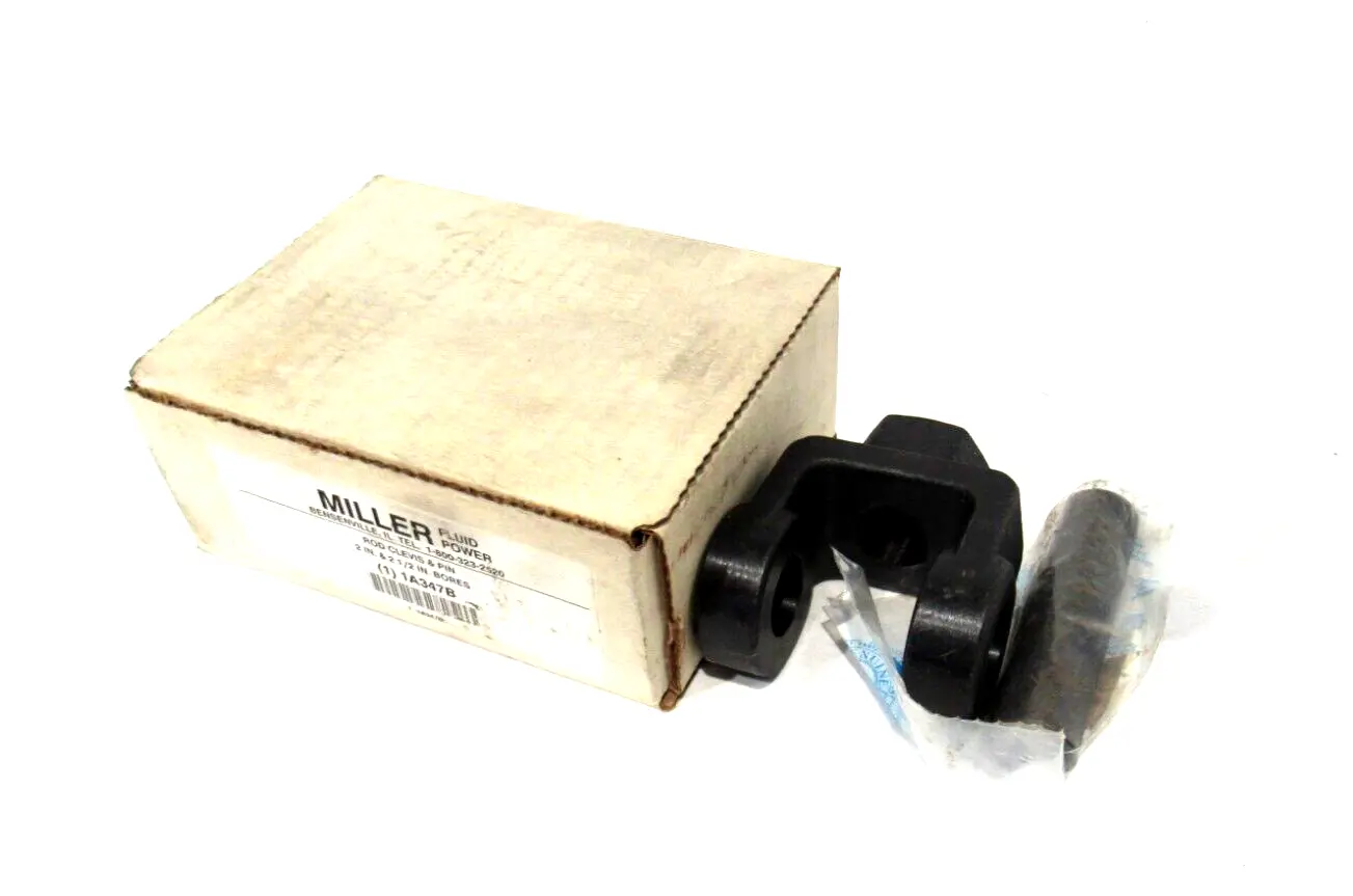 NEW MILLER 1A347B ROD CLEVIS & PIN
