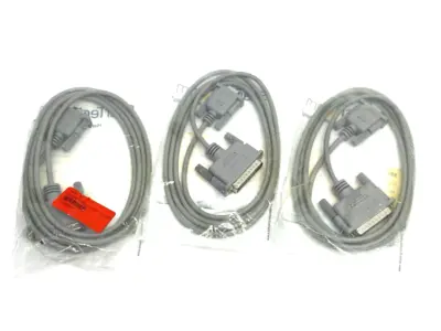 New | in-Stock StarTech Serial Modem Cable DB25 to DB9 M to F 6ft Length LOT OF 3 Cable & Wire Michigan US | Maverick Industrial Sales #1395192