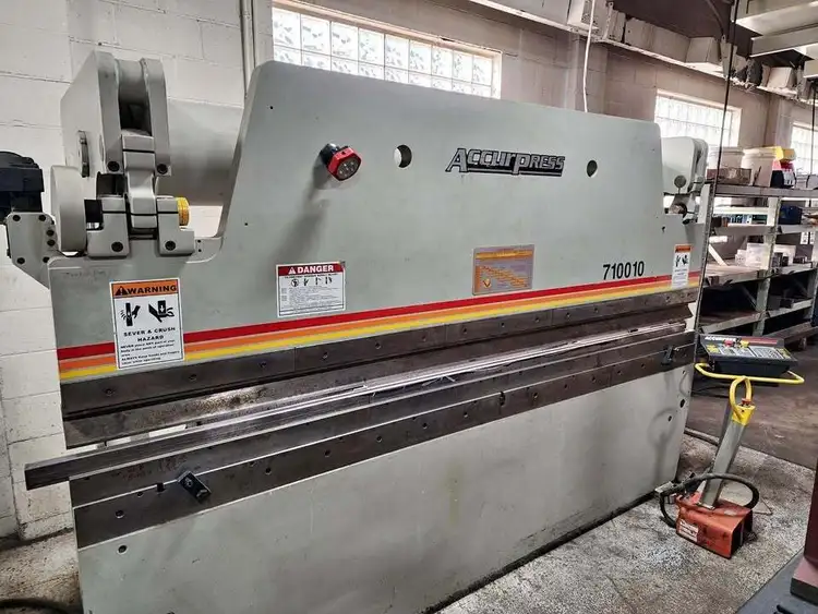 Used 2008 ACCURPRESS 710010 Press Brakes Illinois US | Asset Exchange Corporation #913068