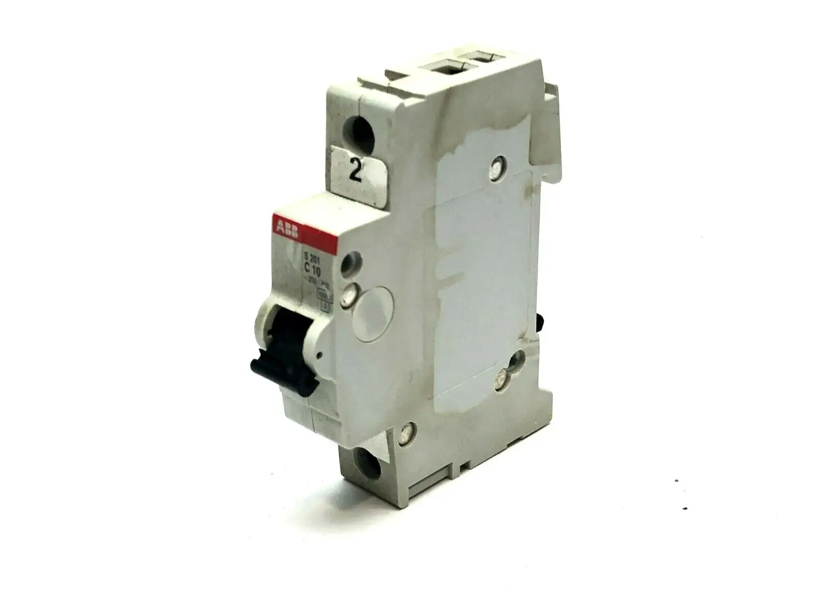 S201-C10 | ABB  Miniature Circuit Breaker 10A 1P - Used