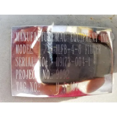 Used MAC Inline Absolute Filter Stainless Steel