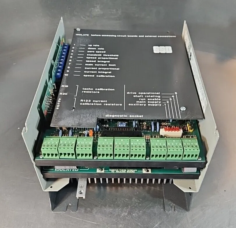 SSD EUROTHERM AC DRIVE CONTROLLER SSD 541 -250-9-5-0-120-1010-00. Loc 1F