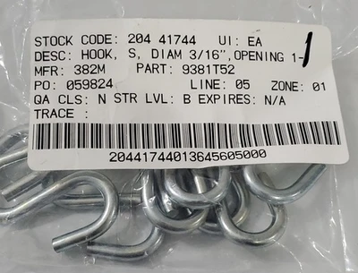 NEW McMaster Carr 9381T52