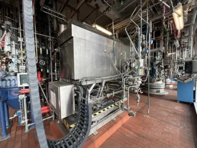 Heinkel HF 600.1 Inverting Filter centrifuge, 316L SS.