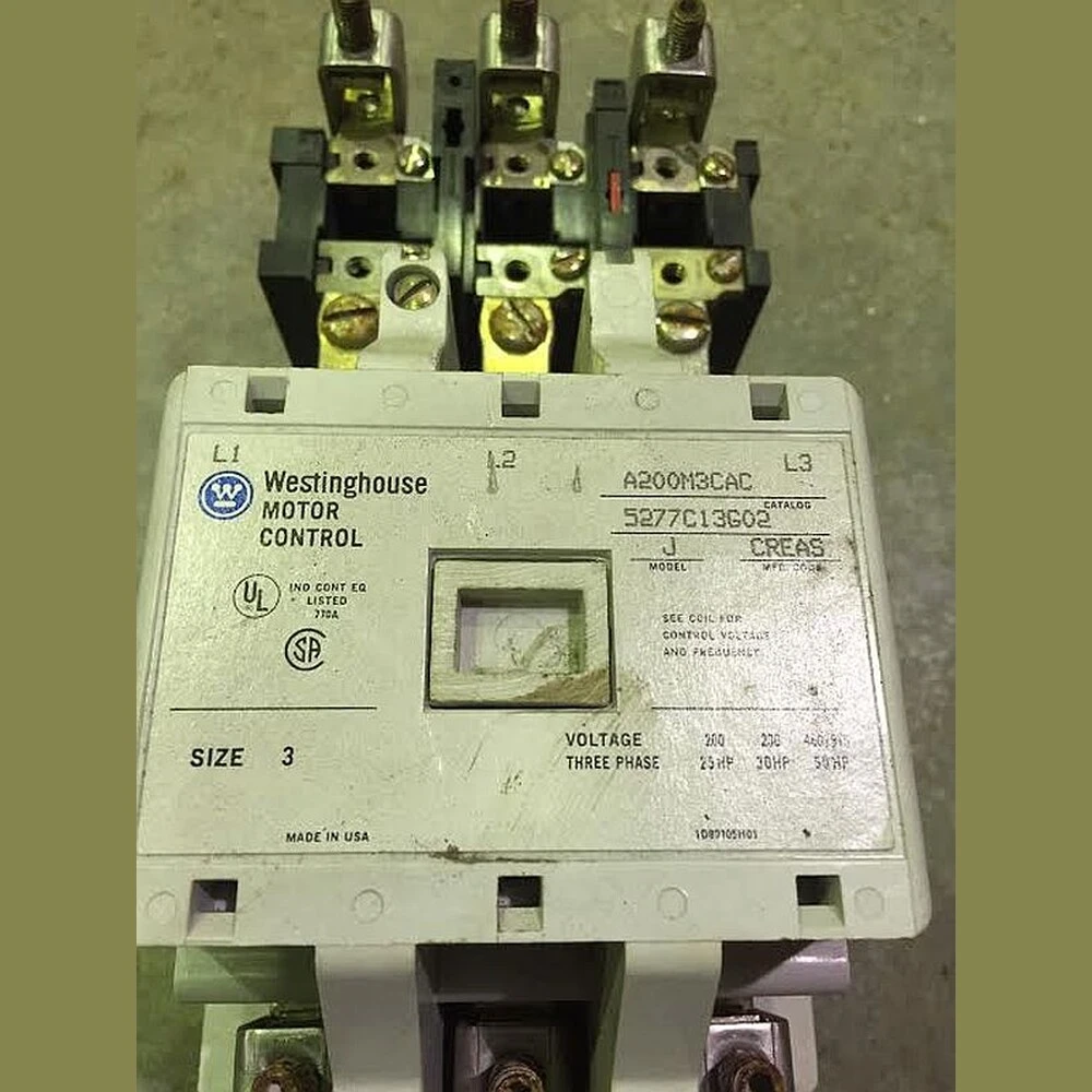 Westinghouse Size 3 Electric Starter