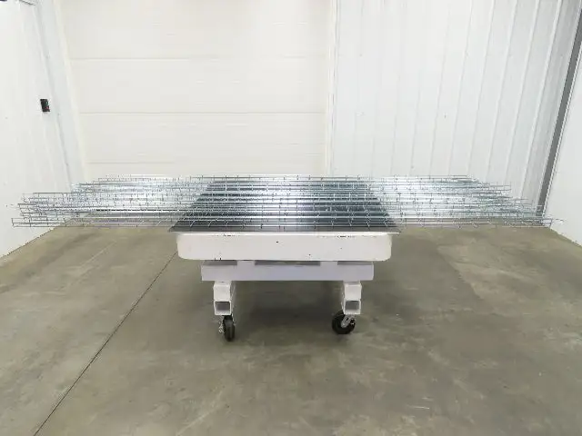 Husky WBS22-4-3M-EZ Cable Tray 2"x8"x8' Easy Connect Wire Basket Lot of 13