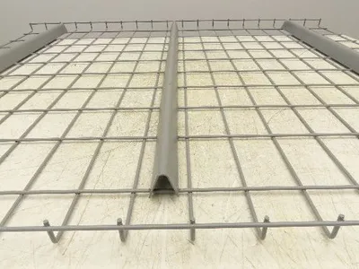 New Pallet Rack Wire Deck 42x52" Waterfall 3 Step Channel Racking 2500lb Mesh