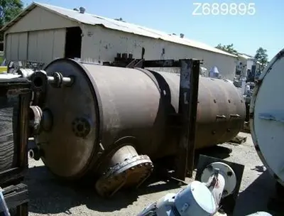 Tank, 2,000 Gallon, S/st, 5' X 13'9", 3 HP Agit, PK, #Z689895