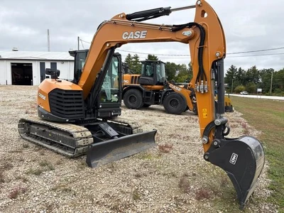 New | in-Stock 2026 CASE CX85E Crawler Excavators - Mini New Hampshire US | Beauregard Equipment #1511229
