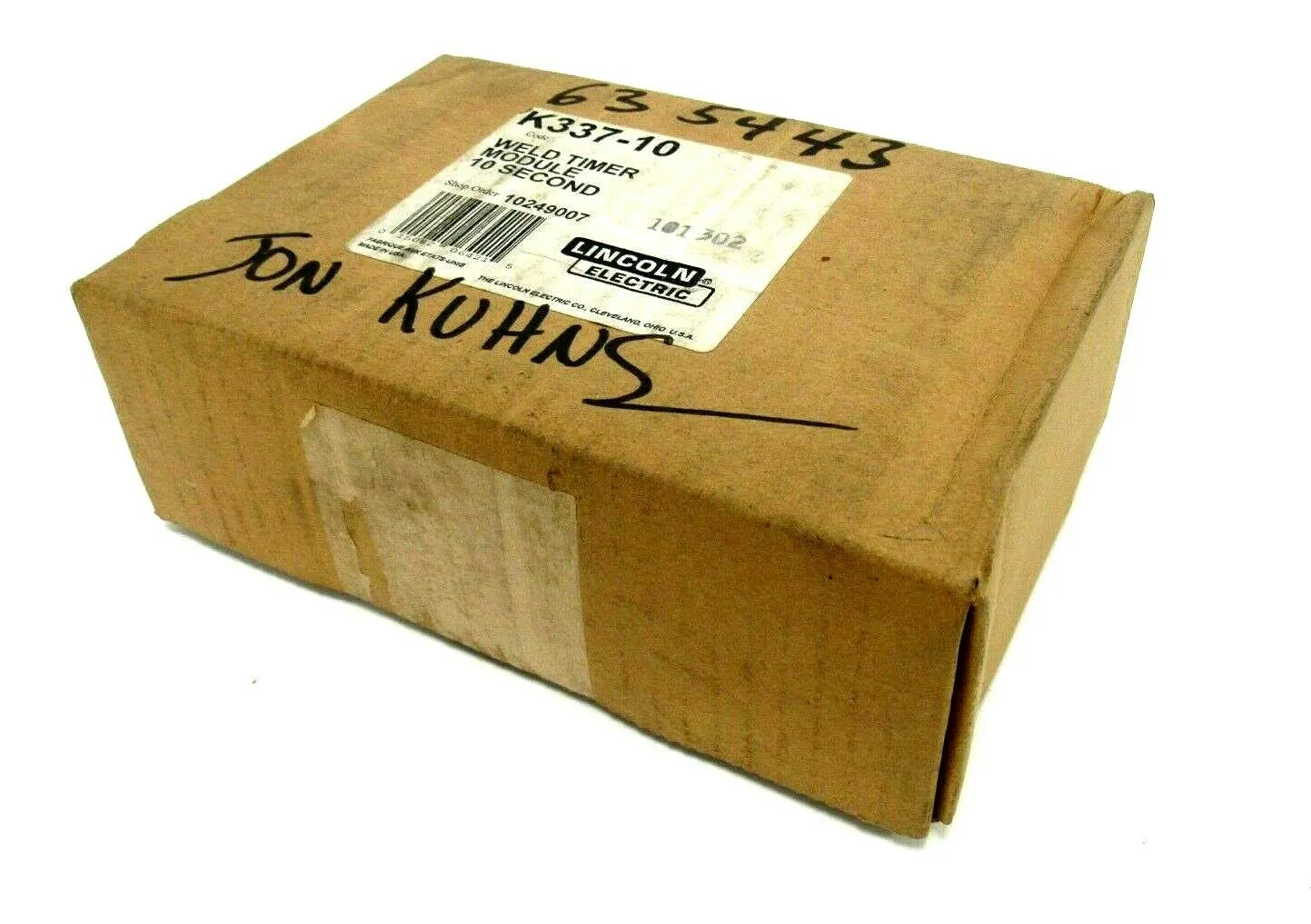 NEW LINCOLN ELECTRIC K337-10 WELD TIMER MODULE 10 SEC K33710