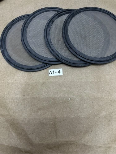 (4) Tri Clamp Screen Gasket 4" Black EPDM 150 Mesh ?? NNB Fast Shipping!