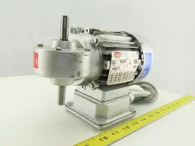 Bonora CS5-6B/4 Gear Motor 230/460V 3Ph 20:1 Ratio 98RPM