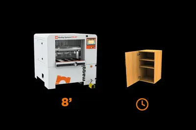 New | in-Stock MAGGI 800 GT Woodworking Line Boring Machines Wisconsin US | John G Weber Co Inc #1171544