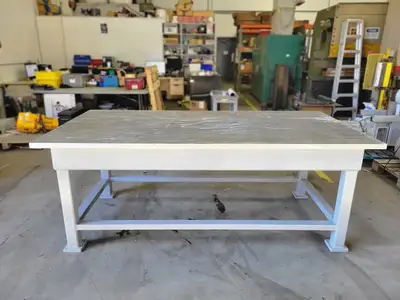 Metal Fabrication Workbench Table