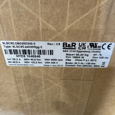 NEW B&R Automation 8LSC85.DB020D200-3