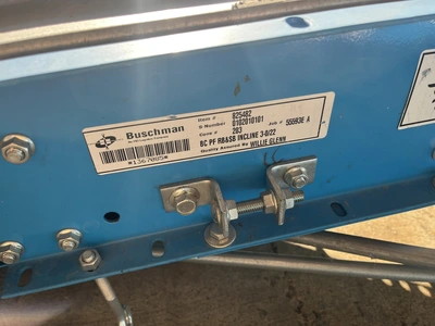 Interlake Roller Conveyer set, Width: 22"/24", Length: 90', w/ t