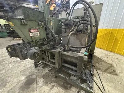 HERTWICH ENGINEERING MODEL #HE-300-30/A SWARF PUCK BRIQUETTER PRESS MACHINE: STOCK #23343